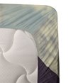 thumbnail image 3 of Ambesonne Mountain Fitted & Top Sheet Set with Shams, Alaska Scenery, Green Black White, 3 of 4