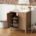 thumbnail image 5 of Harper & Bright Designs 30" Wood Bathroom Vanity with Single Sink, Combination Under Counter Sink, Bathroom Storage Cabinet with Soft Closing Door, Wood, 5 of 15