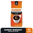 thumbnail image 3 of Dunkin’ Midnight Dark Roast Ground Coffee, 11 oz Bag, 3 of 13
