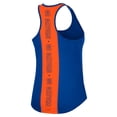 thumbnail image 3 of Women's Colosseum Royal Florida Gators 10 Days Racerback Scoop Neck Tank Top, 3 of 3