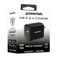 thumbnail image 3 of Liquipel Powertek 20W A/C Combo Wall Charger Twizzler - Black, 3 of 7