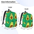 thumbnail image 4 of Rocae Cartoon Fruit 1 for Durable Canvas Backpack Leisure Large Bag Travel Rucksack Multi-function Backpack Small, 4 of 8