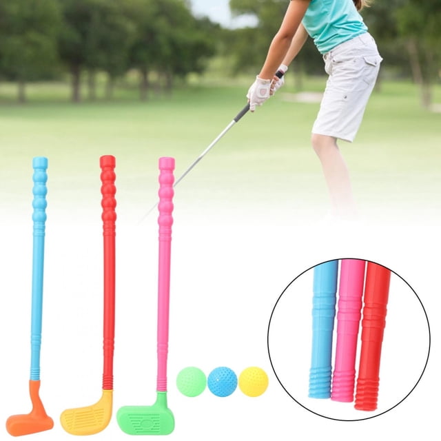 Juguetes de minigolf, kit de golf adecuado para palos de golf para niños, juegos de golf para padres e hijos optimizados para la excelencia