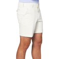thumbnail image 3 of IZOD Men's Big & Tall Saltwater Flat Front Chino Short, Silver Birch , 38, 3 of 3
