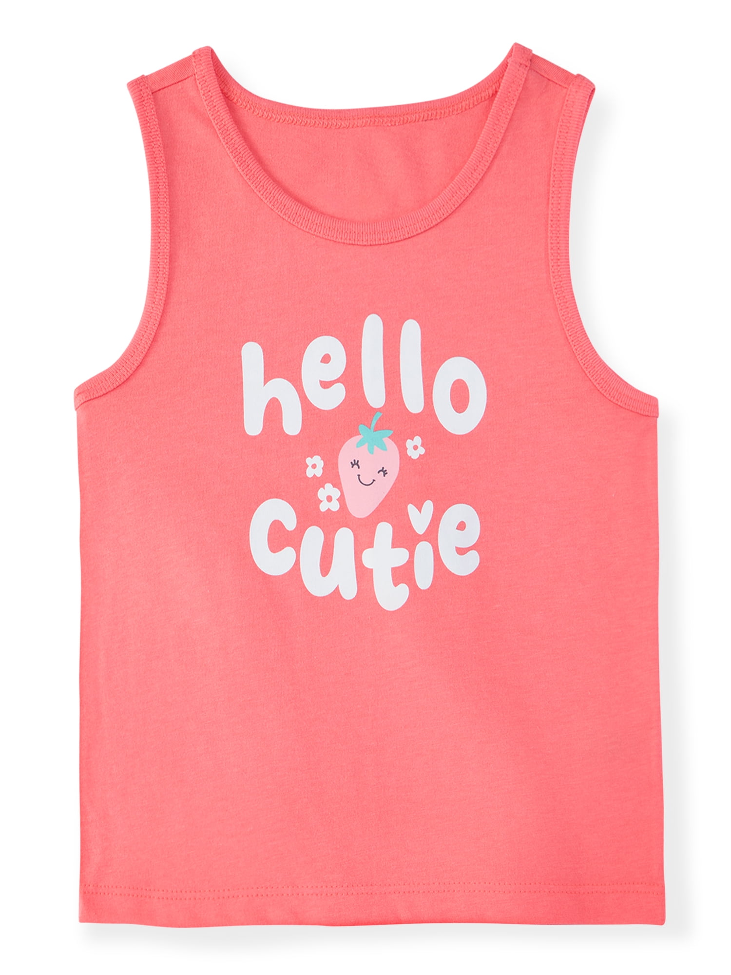 Garanimals Newborn, Baby & Toddler Girl Cotton 6-Piece Outfit Sets, Graphic Tops & Bottoms, Sizes 0-6T