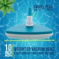 U.S. Pool Supply Triangular Pool Vacuum Head for Inground & Swimming