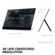 thumbnail image 4 of ViewSonic VX1655-4K Monitor LED IPS portátil 4K UHD de 15,6" con USB C de 60 W de 2 vías, Mini HDMI, altavoces duales (renovado), 4 of 5