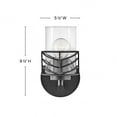 thumbnail image 5 of 50260BK Hinkley Lighting Della - 1 Light Bath Vanity In Transitional Style-9.5 Inches Tall and 5.5 Inches Wide-Black Finish, 5 of 7