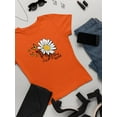thumbnail image 3 of Stay Wild Big Daisy T-Shirt Women -Image by Shutterstock, Female x-Large, 3 of 4