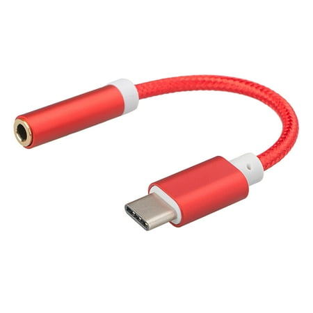 Office Pro Collection Corner Connector - EEEKit USB C to 3.5mm Aux Headphone Jack Cable Adapter, Type C 3.1 Male to 3.5 mm Female Stereo Audio Headset Connector for Huawei P20/P20 Pro, Motorola Moto Z, LeEco Le S3/2 Pro