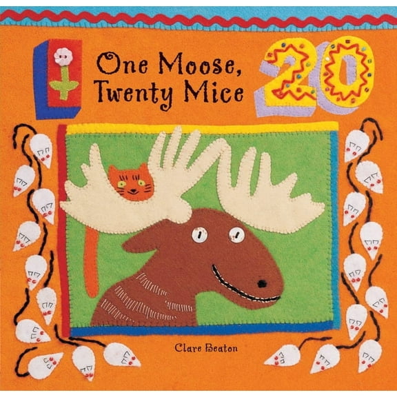 Barefoot Beginner One Moose, Twenty Mice, (Paperback)