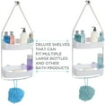 thumbnail image 4 of Bath Bliss 2 Way Convertible Shower Caddy in White, 4 of 11