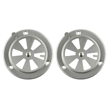 

2Pcs Replacement Parts -Bbq Grill Exhaust Vent Stove Air Vent Damper
