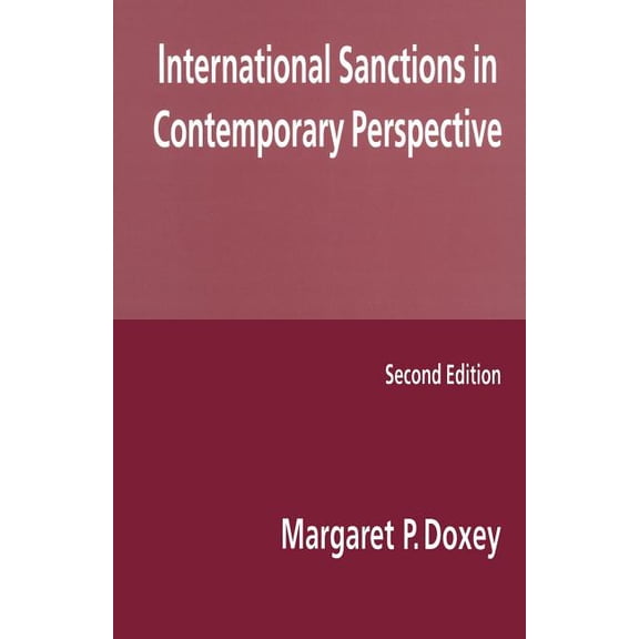 International Sanctions in Contemporary Perspective, (Paperback)