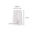 thumbnail image 2 of Command White Hooks, Indoor Use 17066ES, 2 of 7