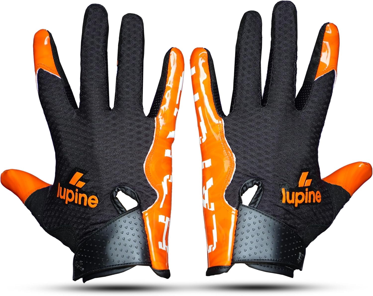lupine Catch Football Gloves – Receiver Ready, Stretchy Microfiber Palm, Tacky Silicone Grip, Breathable & Washable – Men, Women & Youth