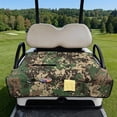thumbnail image 2 of Xixirimido Quilted Golf Cart Seat Blanket Portable Golf Cart Seat Cover Towel for EZGO Yamaha Club Car & More 2-Seater Carts Foldable for Easy Carry, Camouflage Army Green, 2 of 8
