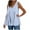 Light Blue, variant on Wlynlyn Womens Summer Tank Tops V Neck Sleeveless Top Plaid Babydoll Casual Flowy Tunic Tshirts XL