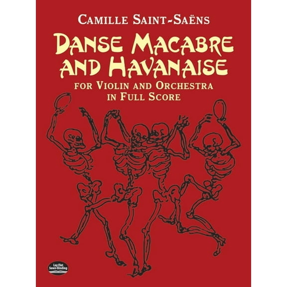 Dover Orchestral Music Scores Danse Macabre and Havanaise for Violin and Orchestra in Full Score, (Paperback)