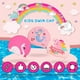 thumbnail image 3 of 3 Pieces Kids Swim Caps Baby Waterproof Bathing Caps Children Cartoon Swimming Hat for Long and Short Hair Kids Boys Girls Toddler, 3 of 4