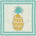 thumbnail image 2 of Zarris, Chariklia 15x15 Gold Ornate Wood Framed with Double Matting Museum Art Print Titled - Pineapple Vacation IV, 2 of 4
