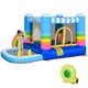 thumbnail image 1 of Casa hinchable Outsunny 2 en 1 con trampolín y piscina, 1 of 9