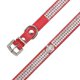thumbnail image 3 of Collar ajustable de piel sintética con pedrería para perros y gatos pequeños., 3 of 5