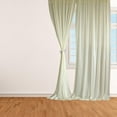 thumbnail image 6 of 2 Pieces Wedding Curtains Photo Drapes Background Soft Fabric for Party Reception Engagement Decor, 6 of 9