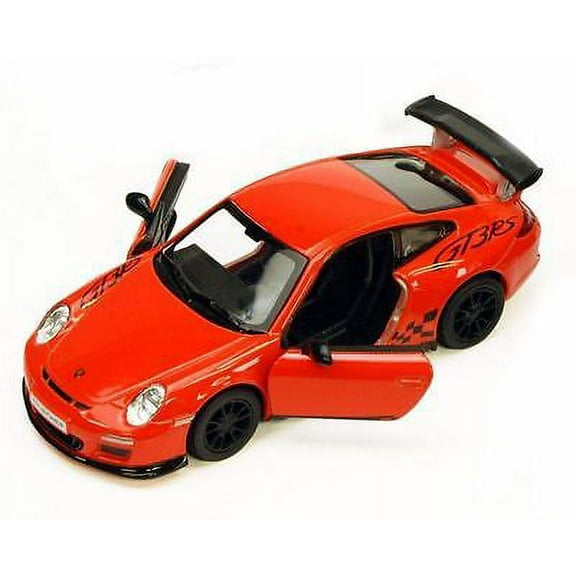5" Kinsmart 2010 Porsche 911 GT3 RS Diecast Toy Model 1:36 Pull Action Orange