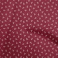 thumbnail image 1 of oneOone Cotton Jersey Maroon Fabric Fern Leaves Diy Clothing Quilting Fabric Print Fabric By Yard 58 Inch Wide, 1 of 5
