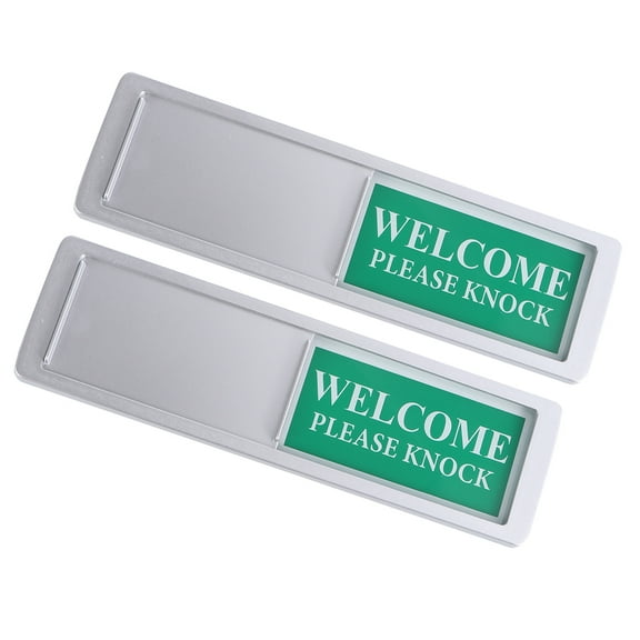 unbranded  2 Pcs Privacy Door Signs Signage Indicator Office