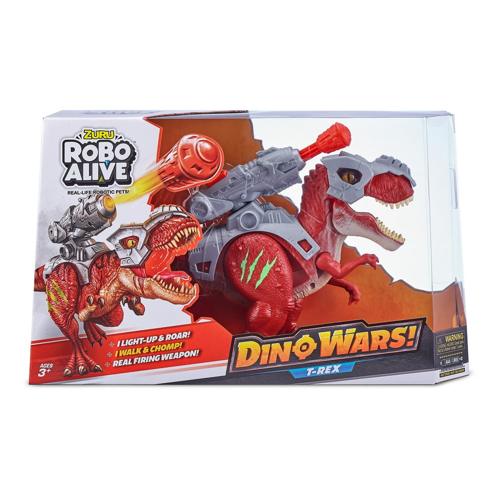 Robo Alive Dino Wars T-Rex Toy by ZURU - Walmart.com - Walmart.com