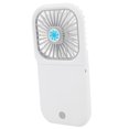 thumbnail image 4 of Ventilador portátil para colgar en el cuello, miniventilador plegable recargable por USB, refrigerador de mano para exteriores, 4 of 8