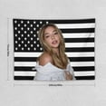 thumbnail image 5 of Madelyn Star Cline Tapestry Pink American Flag Wall Hanging College Dorm Decor Room Poster For Bedroom Living Room Gifts, 5 of 13