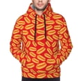 thumbnail image 2 of Bingfone A Big Hot Dog Men's Drawstring Hoodie Long Sleeve Pocket Sweatshirts-Medium, 2 of 6