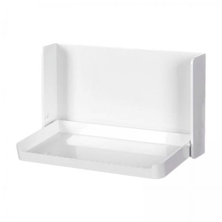 Dickly 2-4pack Floating Shelves Punch Free Foldable Wall Shelf for Bedroom Office 2 Pcs