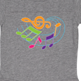 thumbnail image 3 of Inktastic Music Notes Musical Boys or Girls Baby Bodysuit, 3 of 4