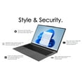 thumbnail image 2 of Gateway 16" FHD IPS Laptop, AMD Ryzen 5 7430U Processor, 16GB RAM, 512GB SSD, Fingerprint Scanner, Privacy Shutter, Windows 11 Home, Gray, 2 of 5