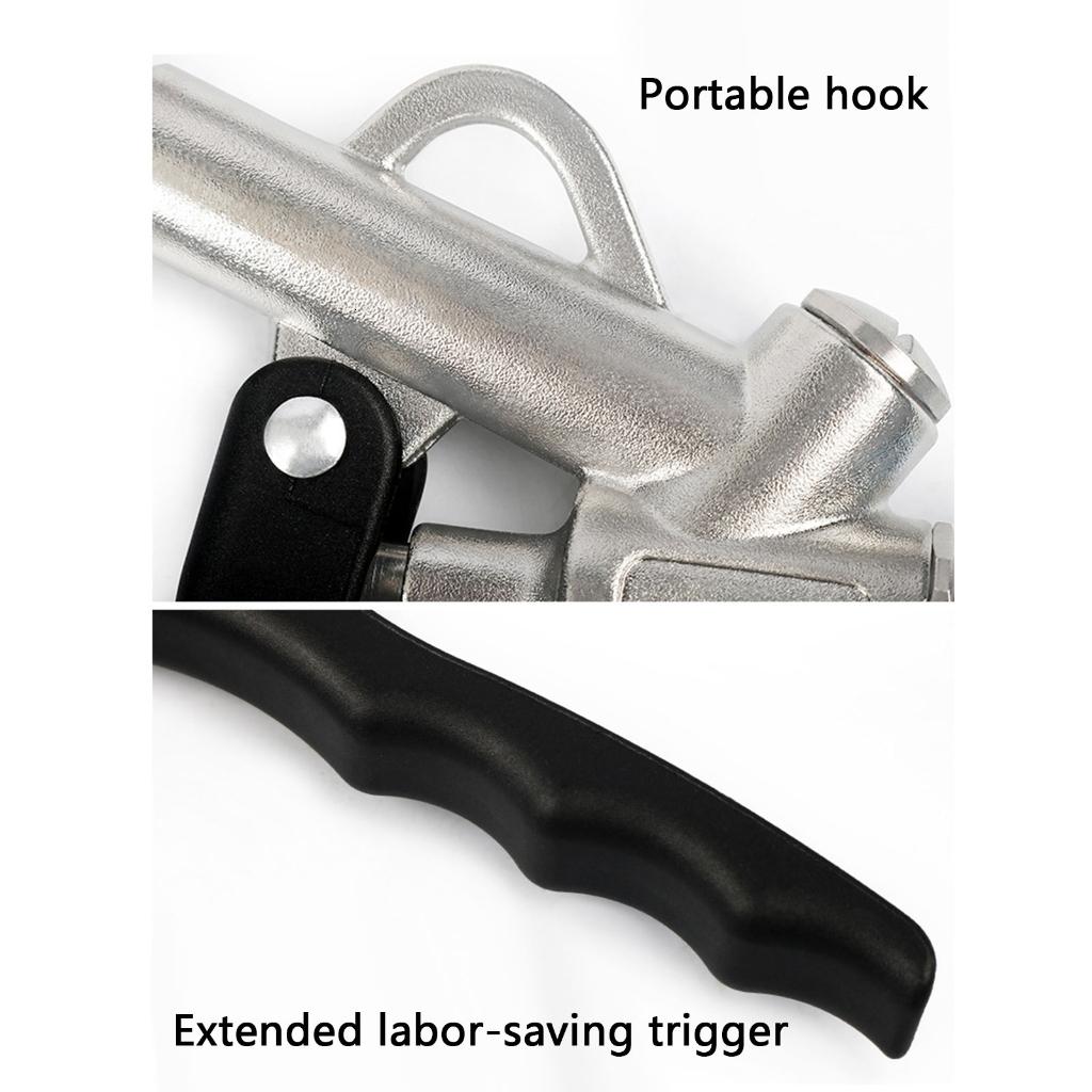 Multipurpose Air Blow Guns Metal Design Ergonomic Handle for Industrial Cleaning