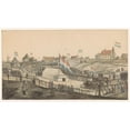 thumbnail image 2 of Gerrit Lamberts 24x15 Gold Ornate Framed and Double Matted Museum Art Print Titled - First -Age Laying for the Willemsluis, 1820 (1820), 2 of 4
