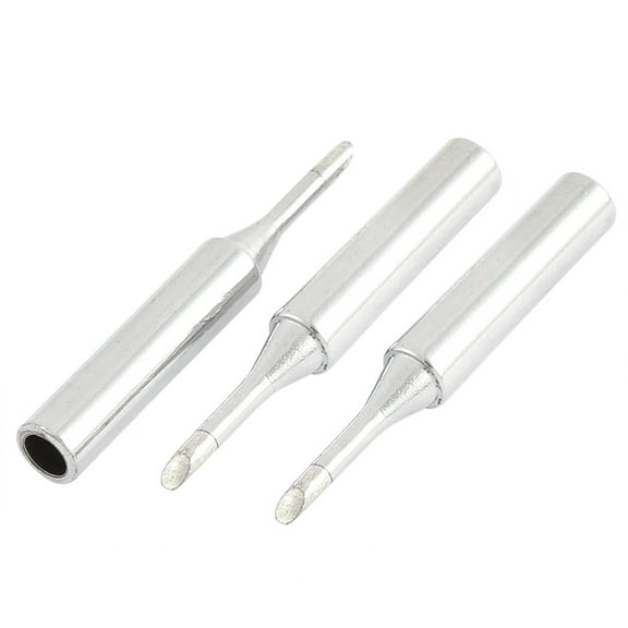 3Pcs 900M-T-2C 60W 2mm Width Solder Iron Tip 43x6mm for Soldering Stations