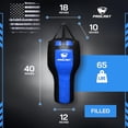 thumbnail image 2 of PROLAST Boxing Angle Heavy Bag - Punching Bag Best for Hook and Upper Cut- UNFILLED (Black and Blue), 2 of 6