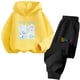 thumbnail image 3 of Conjunto de sudadera con capucha de manga larga de algodón puro para niña con estampado de Blancanieves y los personajes clásicos de Disney, 3 of 4