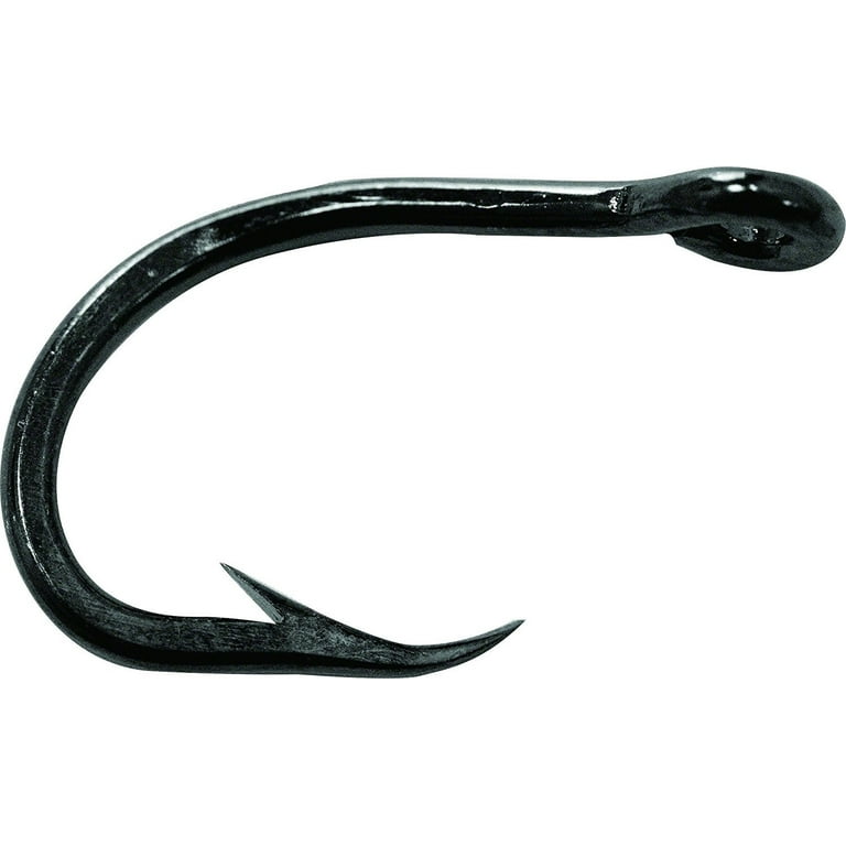 Mustad 92677 Beak Live Bait Hook, 3X Strong, Short Shank, Forged, Reversed  Classic Hook - 50 Per Pack