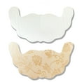 thumbnail image 1 of WZXFASHION Disposable Lace Chest Stickers Women Bra U Shaped Chest Stickers TubeTops Khaki XL, 1 of 6