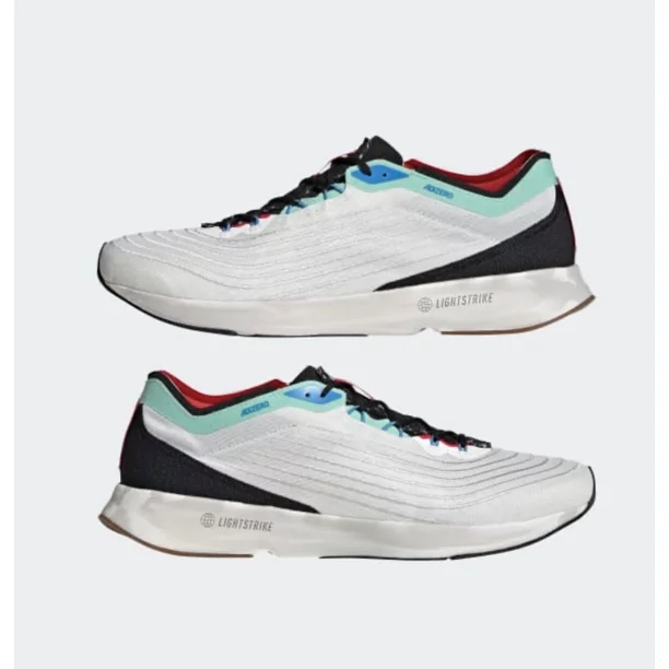 Ad-id-as ADIZERO X PARLEY Men’s RUNNING SHOES Size 10 Non Dyed/Grey One/Easy Green