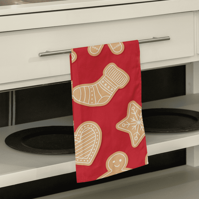 Toalla de MICROFIBRA Juana Gallo Secador de Cocina Motivos Navideños Ligera y Suave