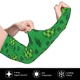 thumbnail image 3 of Haiem St Patrick's Day5 UV Protection Cooling Arm Sleeves for Men and Women UPF 50 Sun Sleeve, 3 of 8
