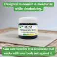 thumbnail image 6 of MONA Brands Natural Whole Body Deodorant for Women and Men | Deodorant Cream for Private Parts | Bergamot & Lemon | 2.0 oz, 6 of 9