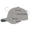 thumbnail image 2 of Men's Waterproof Breathable Baseball Cap 5 Colors，small Size, 2 of 4